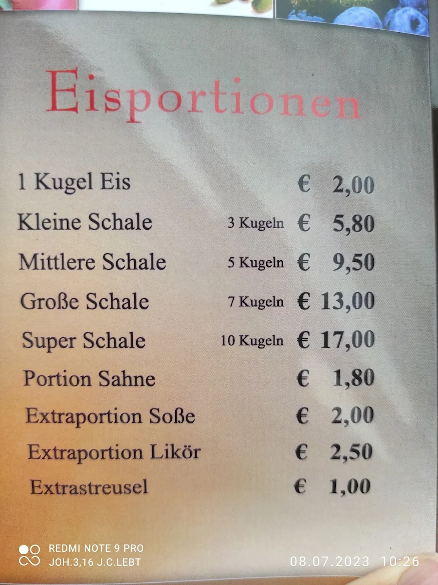 Speisekarte photo 2