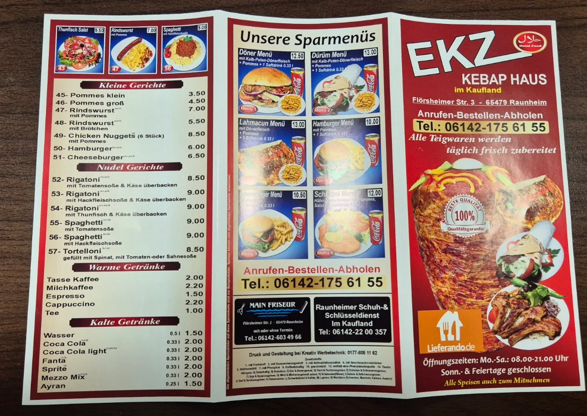 Speisekarte photo 2
