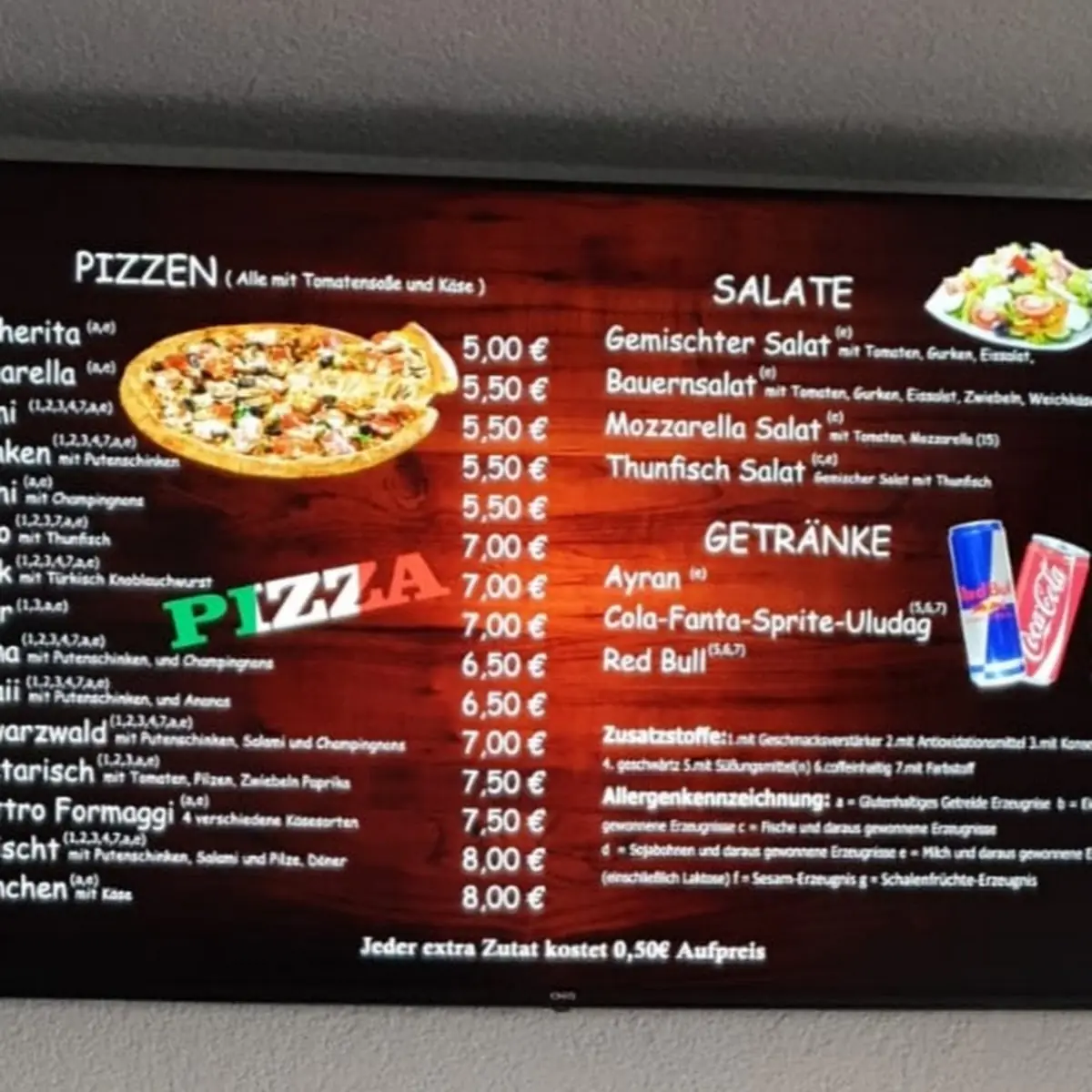 Speisekarte photo 3