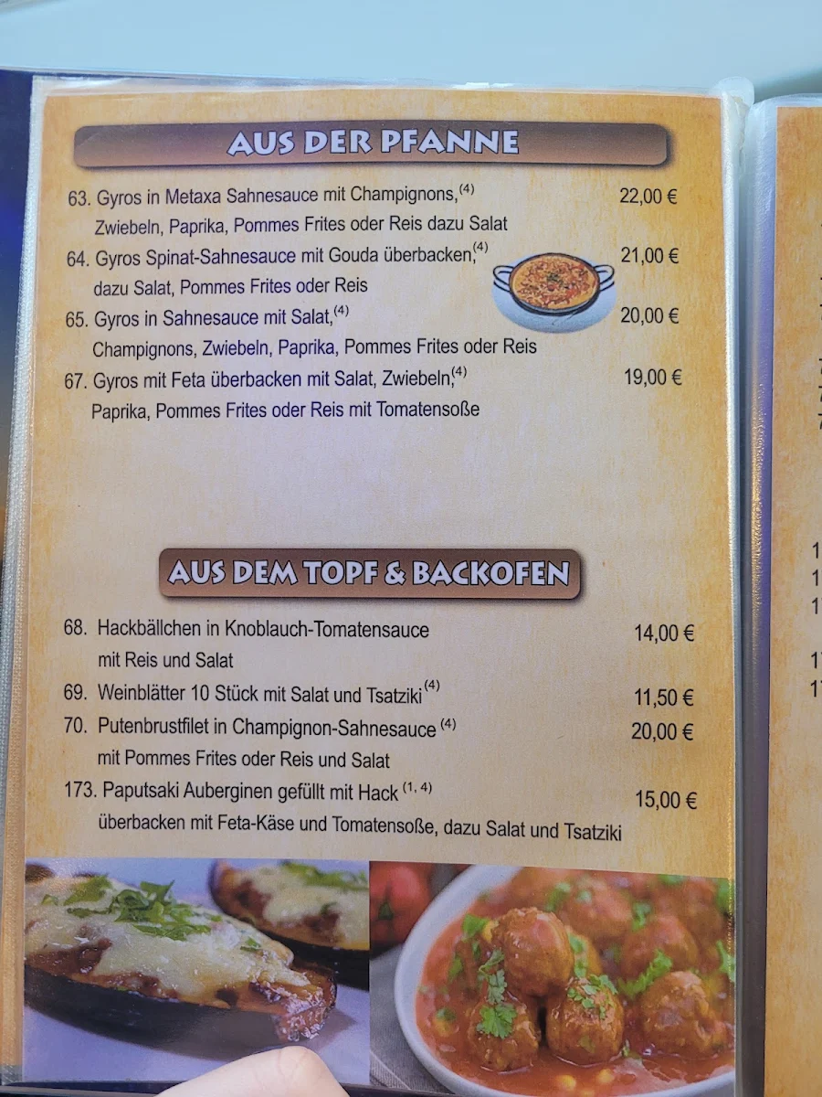 Speisekarte photo 1