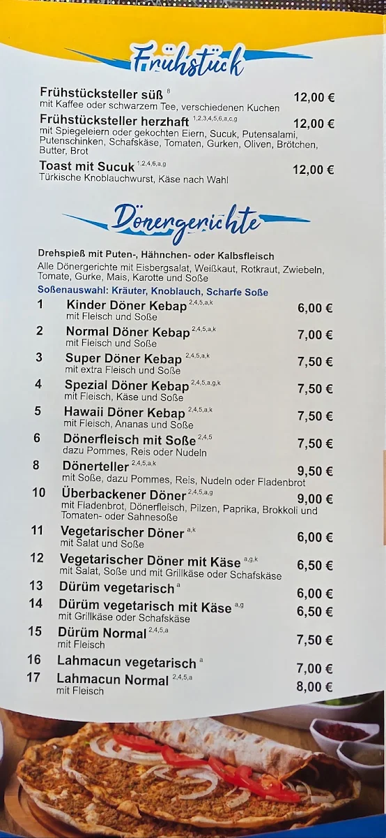 Speisekarte photo 4