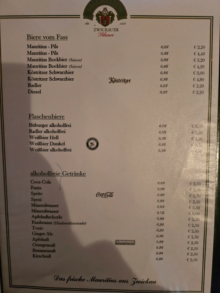 Speisekarte photo 1