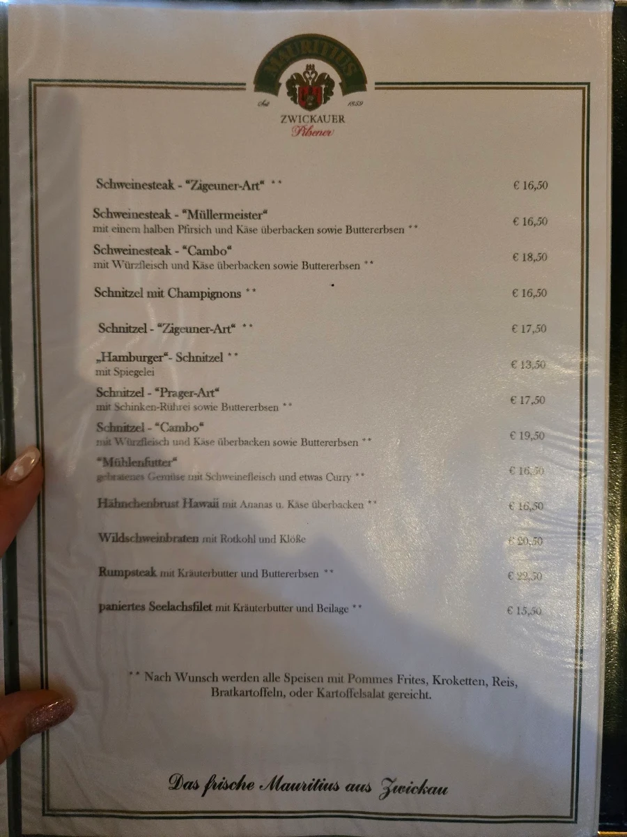 Speisekarte photo 2