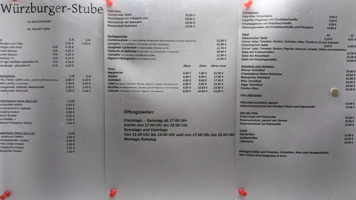 Speisekarte photo 1