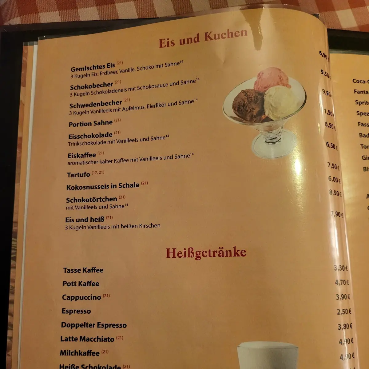 Speisekarte photo 3