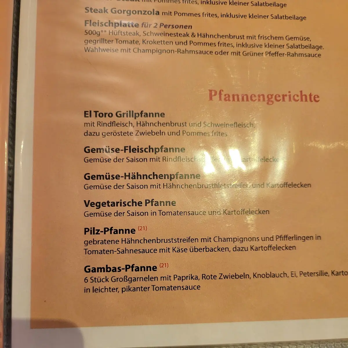 Speisekarte photo 7