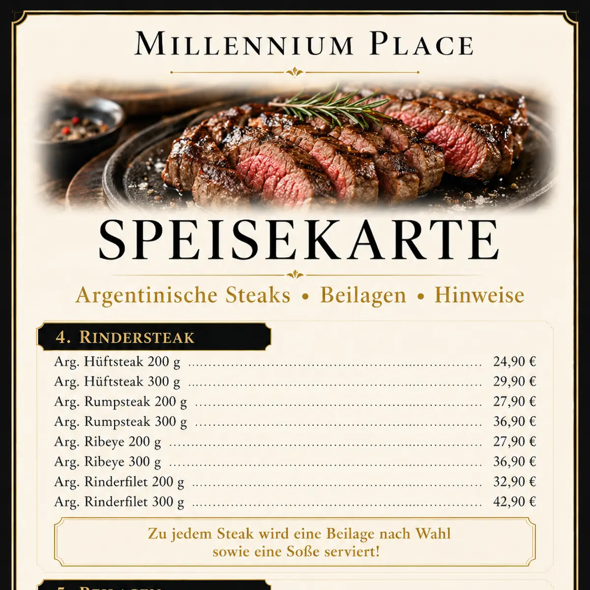 Speisekarte photo 1
