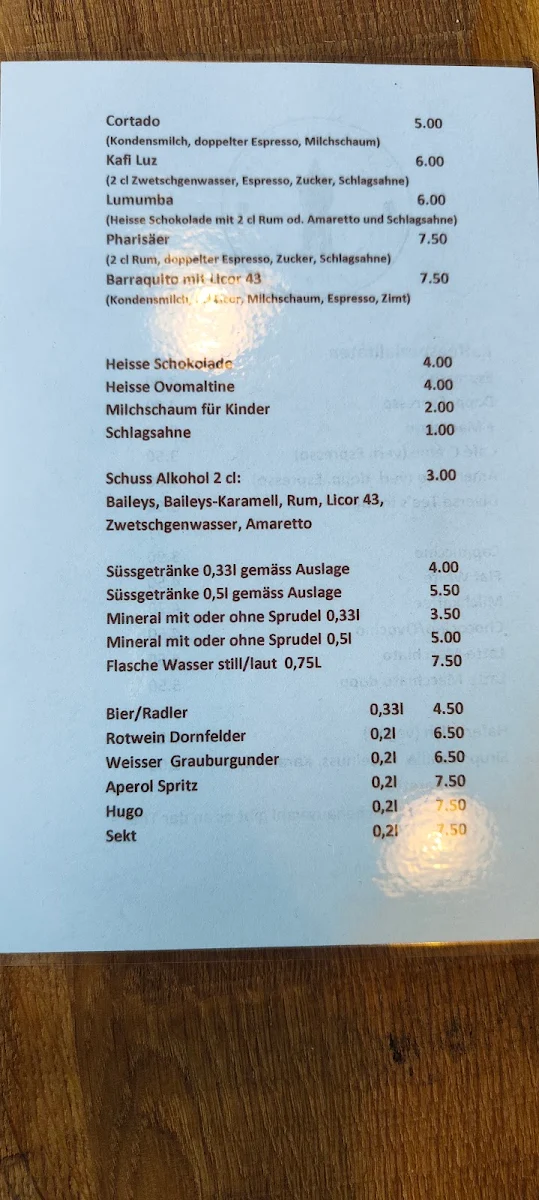 Speisekarte photo 8