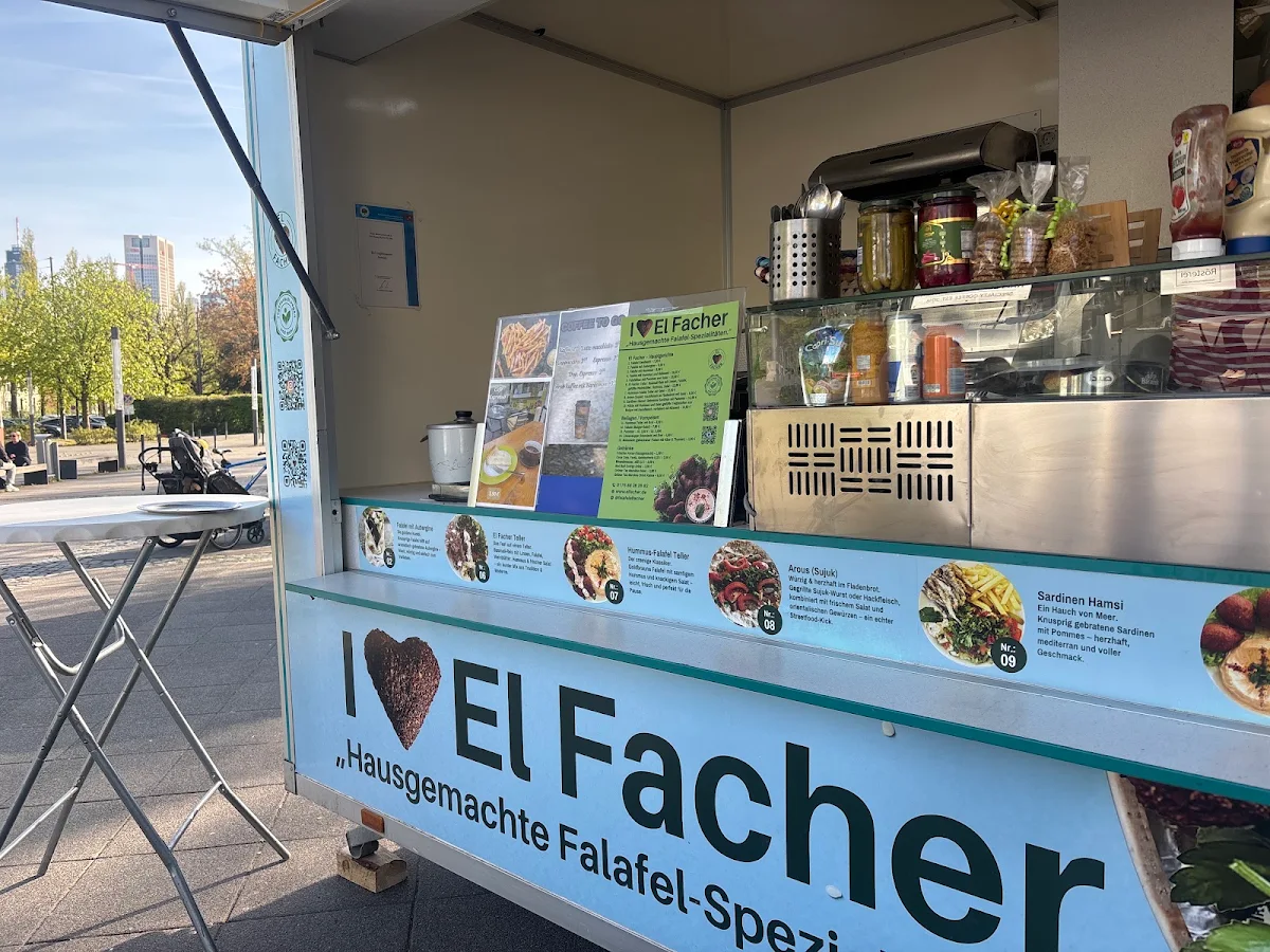 Speisekarte, Falafel El Facher