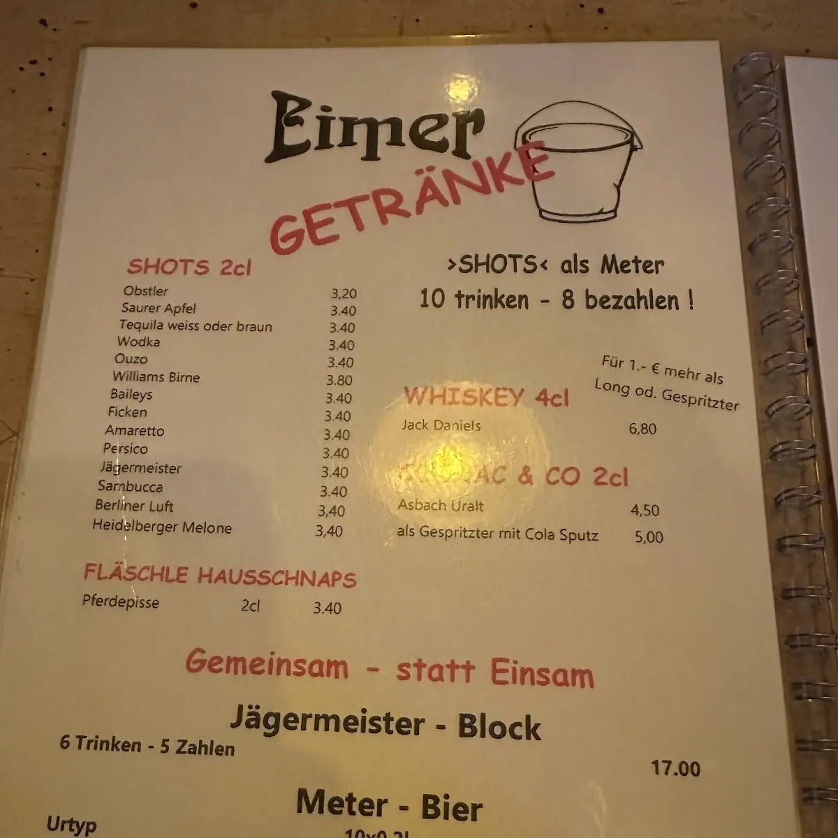 Speisekarte photo 1