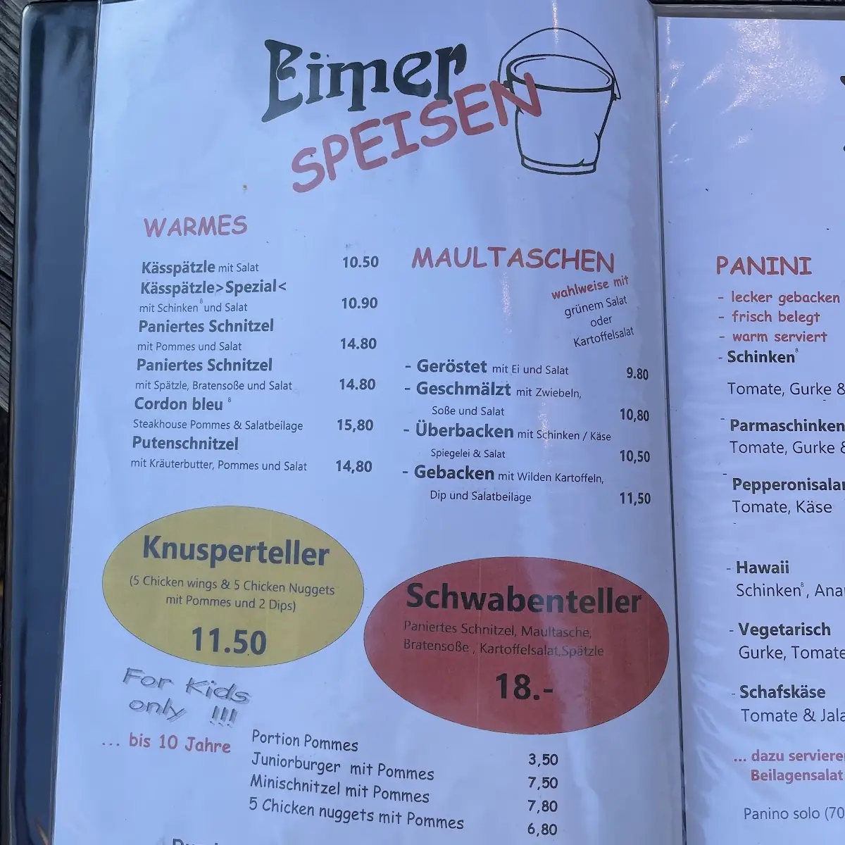 Speisekarte photo 10