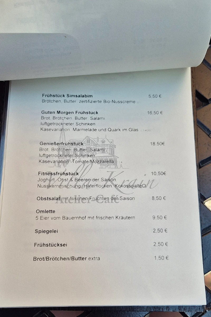 Speisekarte photo 2