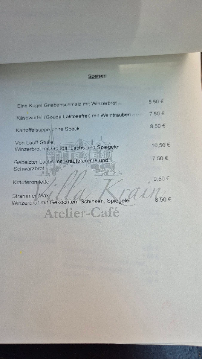 Speisekarte photo 3