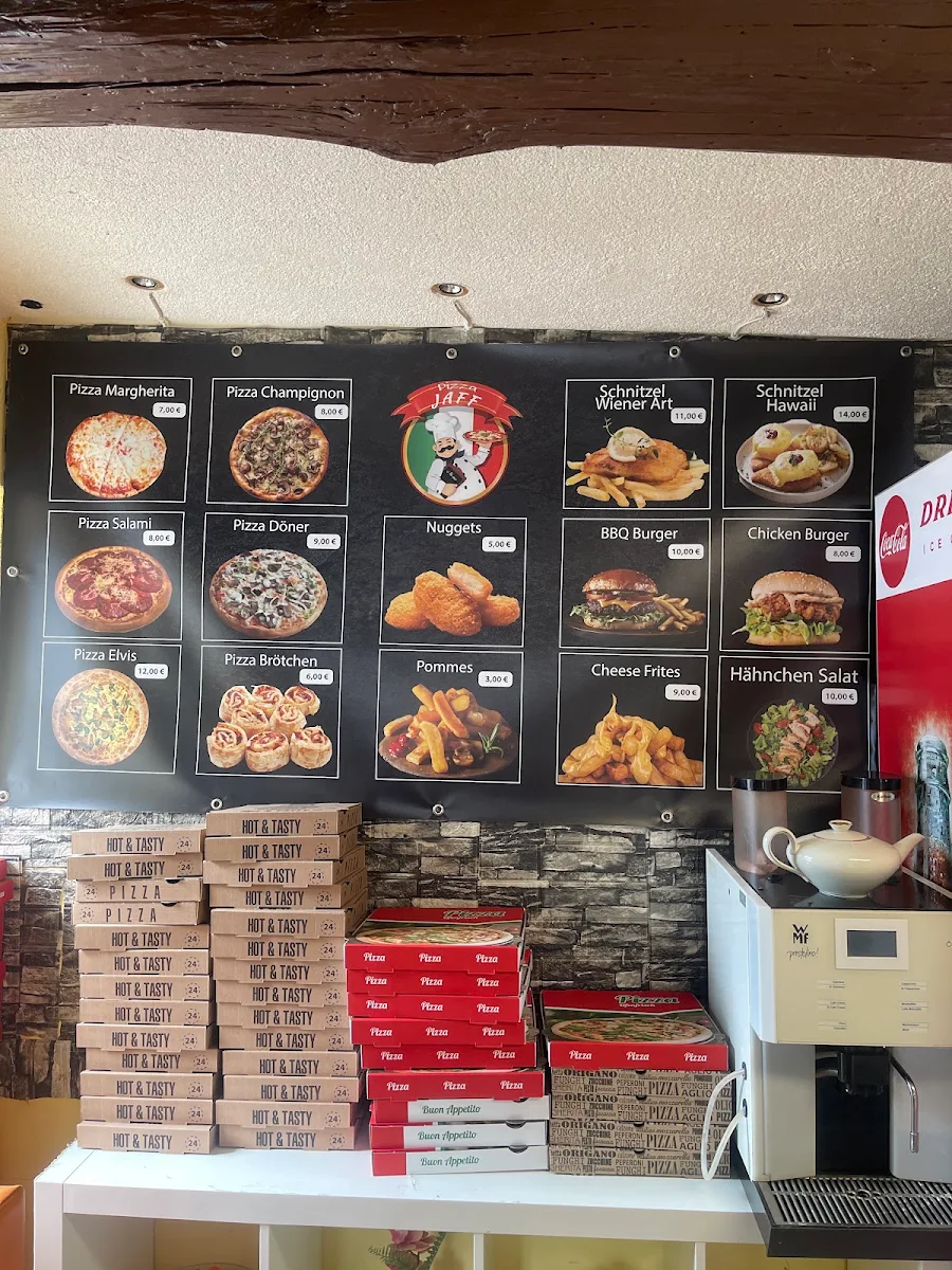 Speisekarte, SMART PIZZA Büdingen