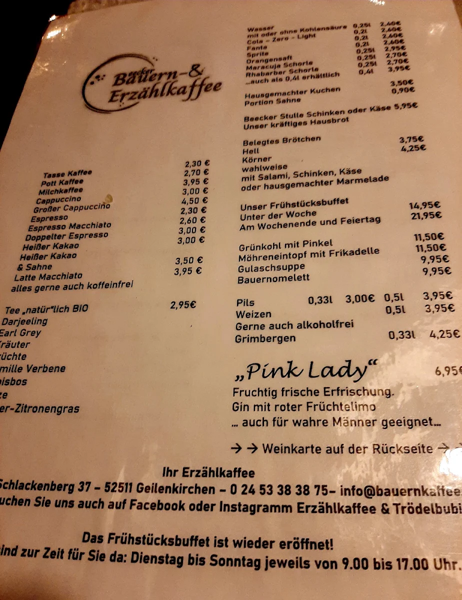 Speisekarte photo 5