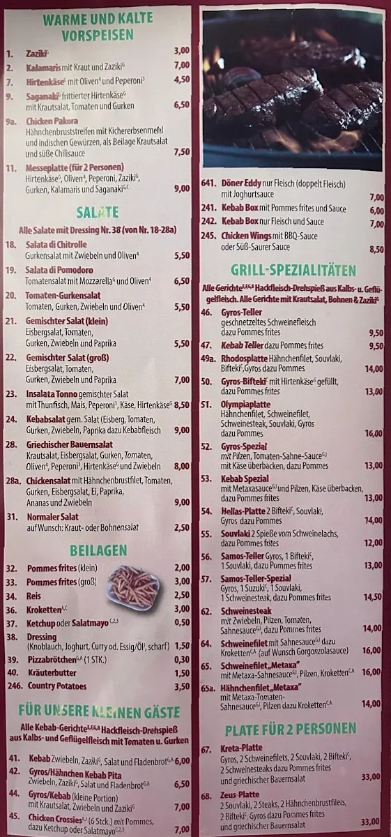 Speisekarte photo 6
