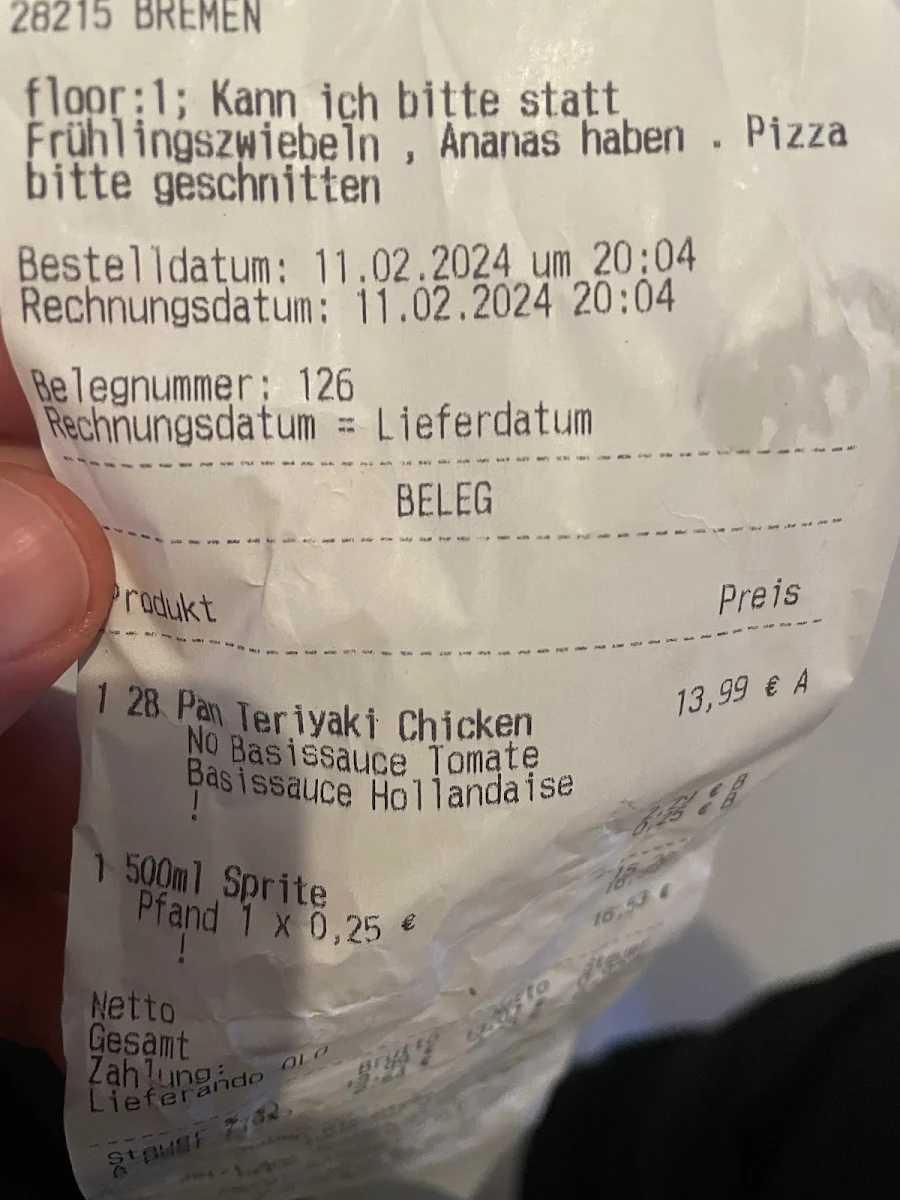 Speisekarte photo 2