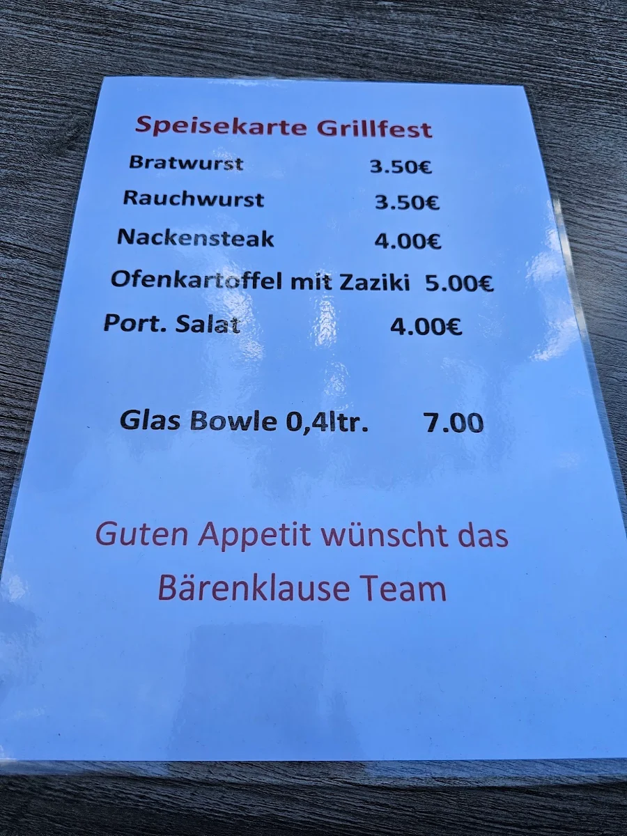 Speisekarte photo 1