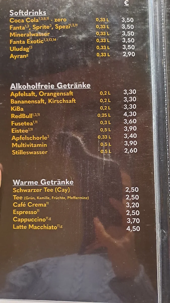 Speisekarte photo 3