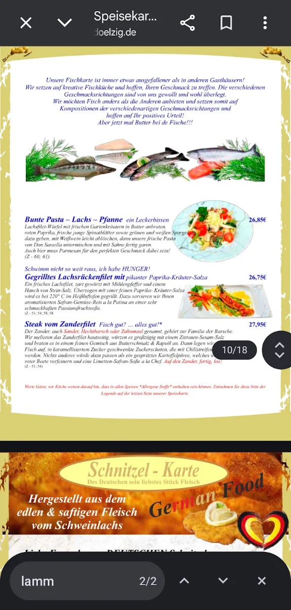 Speisekarte photo 10