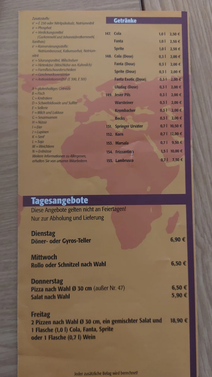 Speisekarte photo 4