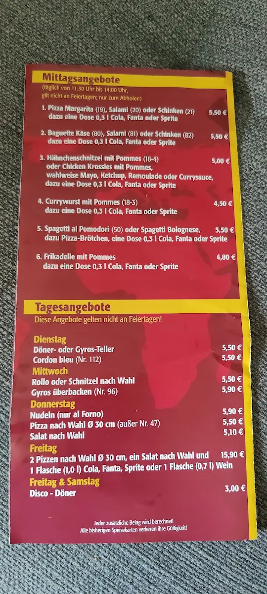 Speisekarte photo 8