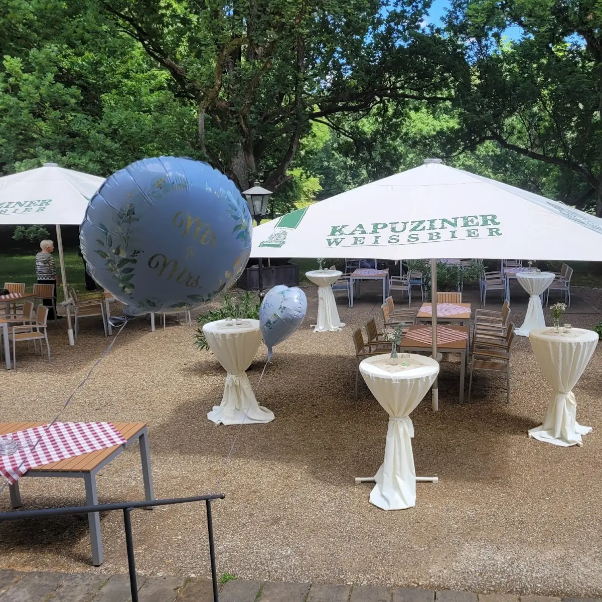 Atmosphäre, Parkrestaurant Rosenau