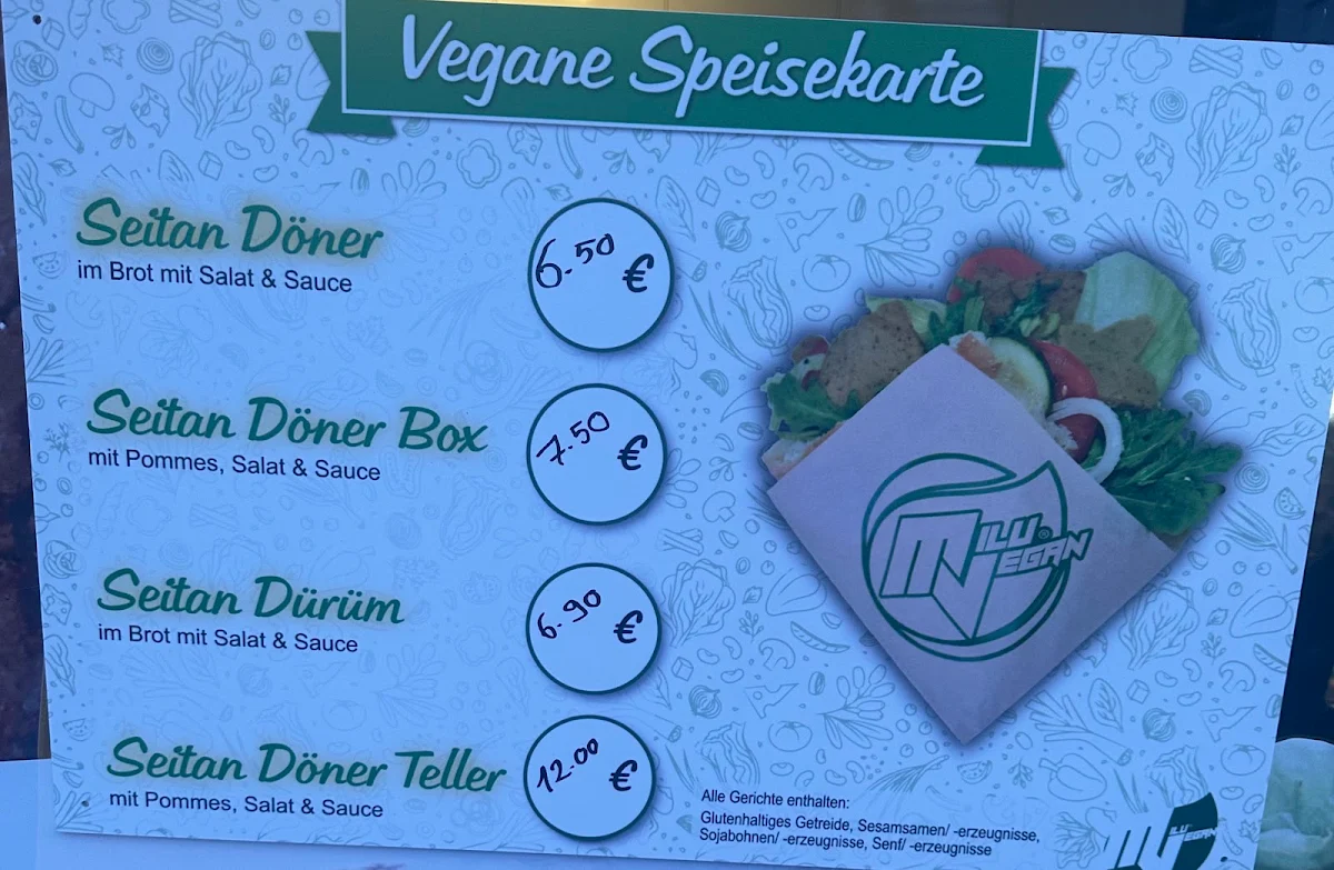 Speisekarte, Döner & Pizza Haus