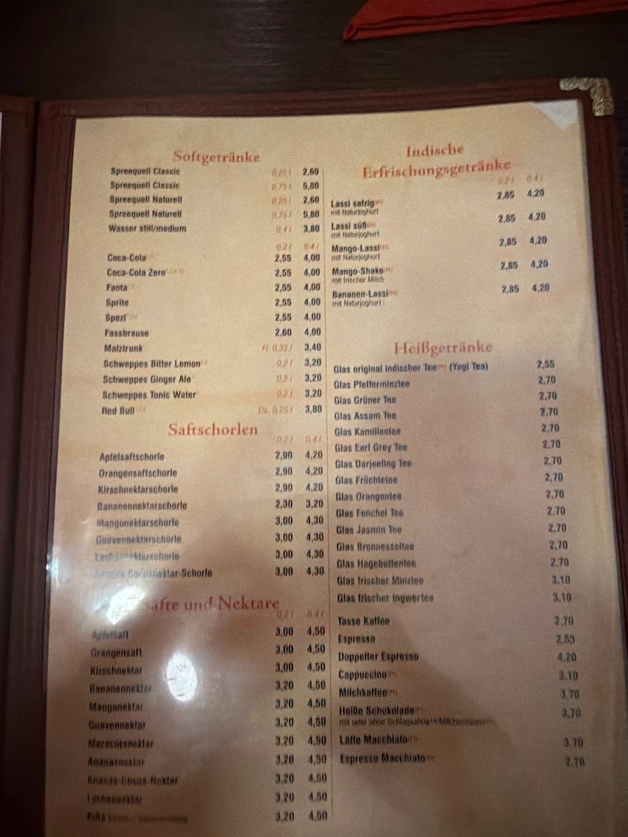 Speisekarte photo 2