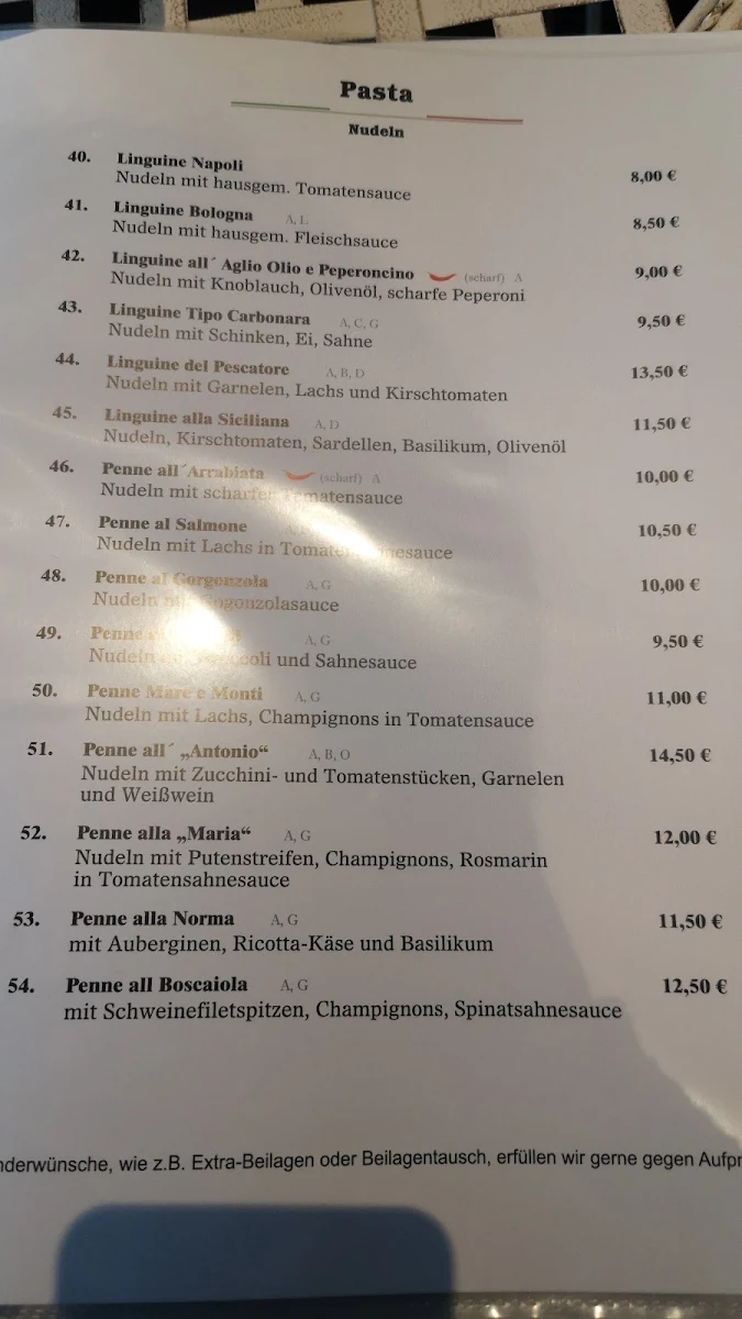 Speisekarte photo 5