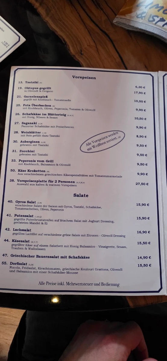 Speisekarte photo 8