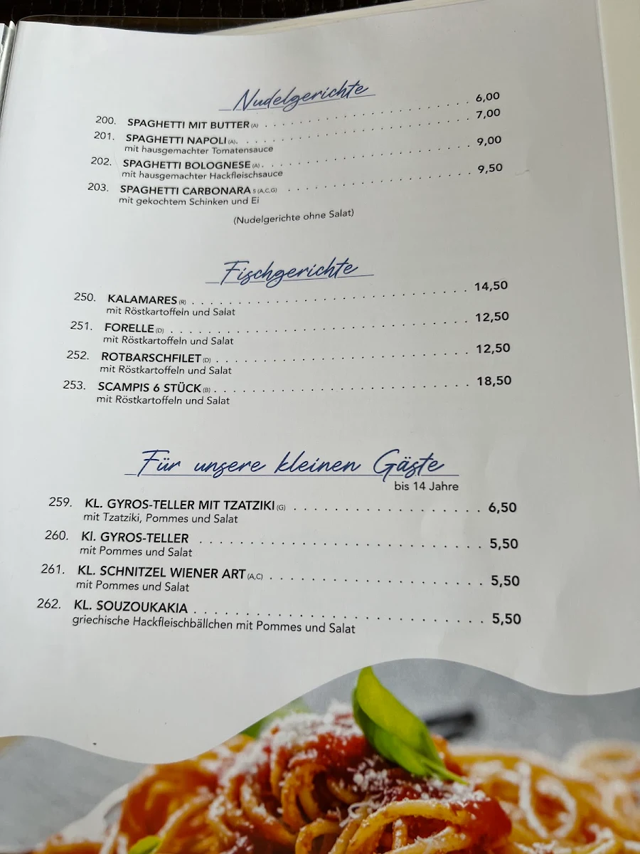 Speisekarte photo 2