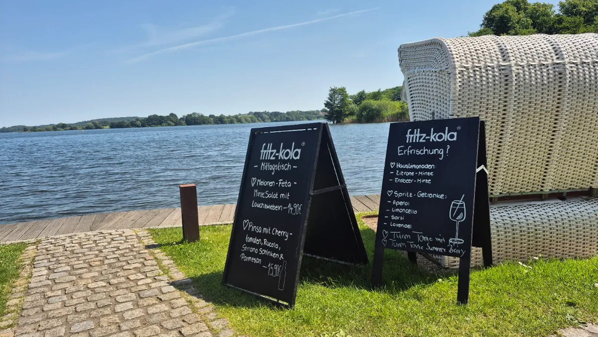 Speisekarte, Goldmarie am See