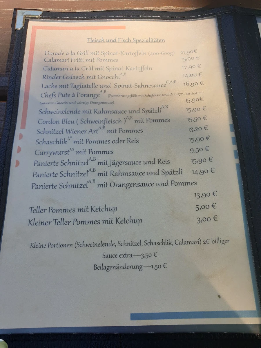 Speisekarte photo 3