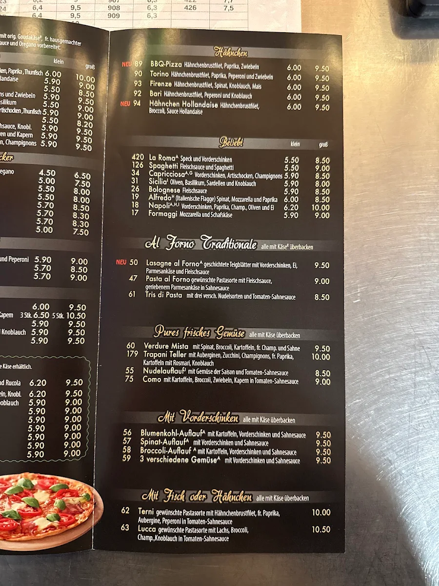 Speisekarte photo 2