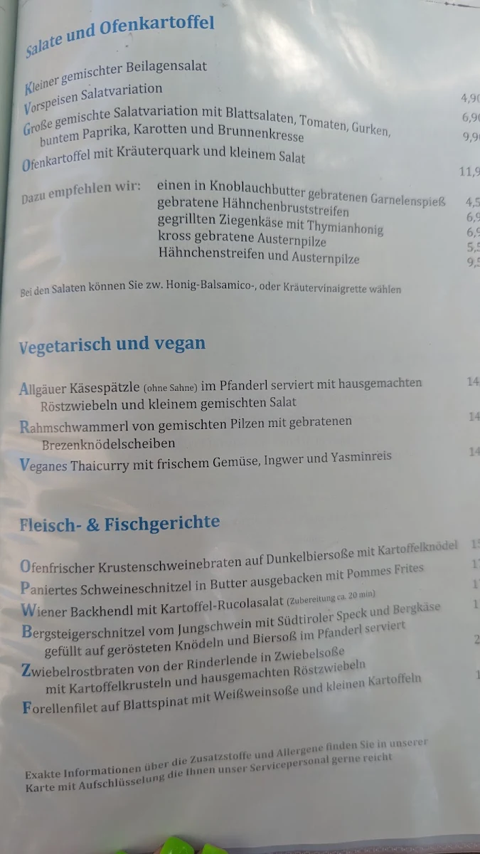 Speisekarte photo 7