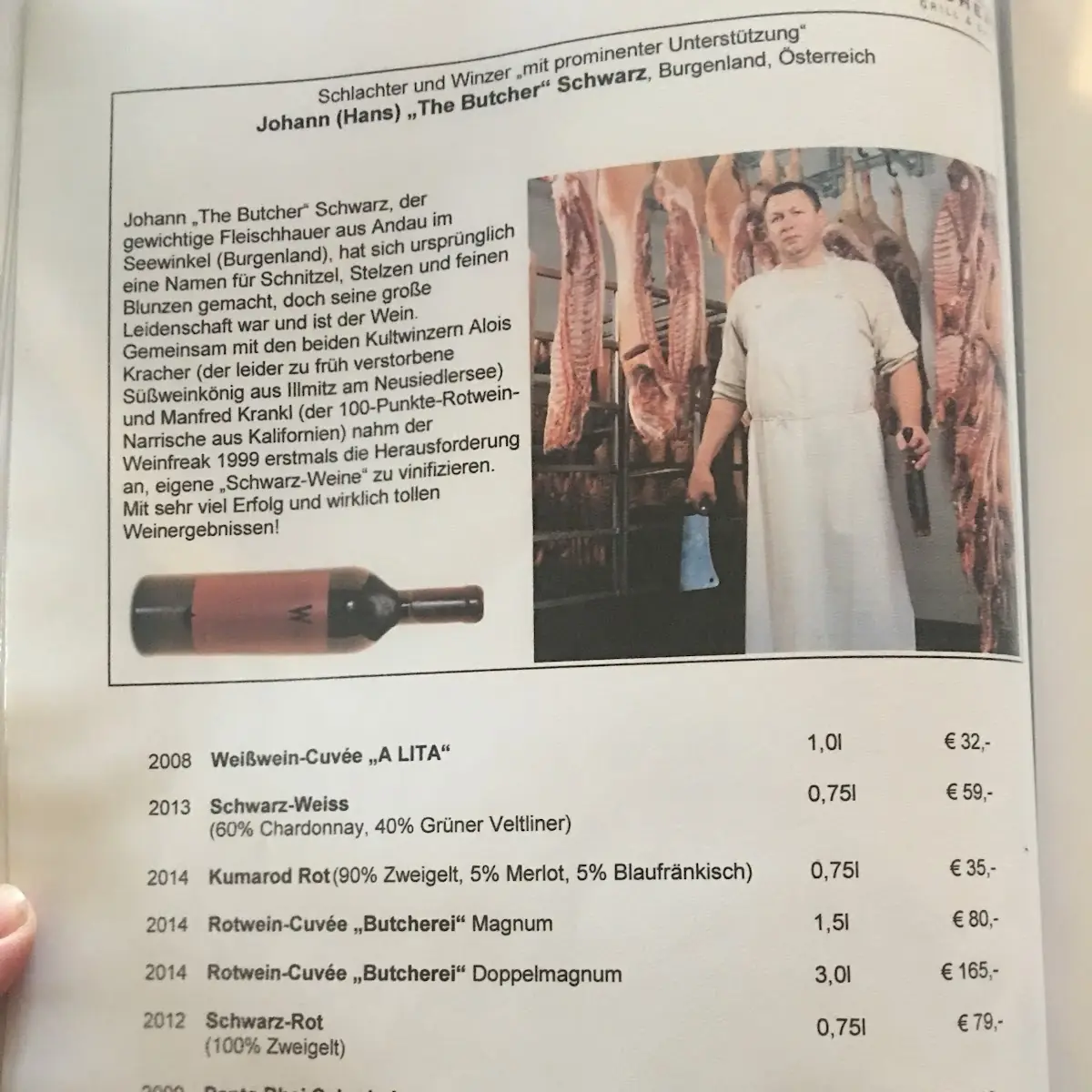 Speisekarte photo 3