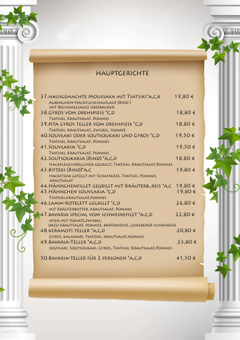 Speisekarte photo 1