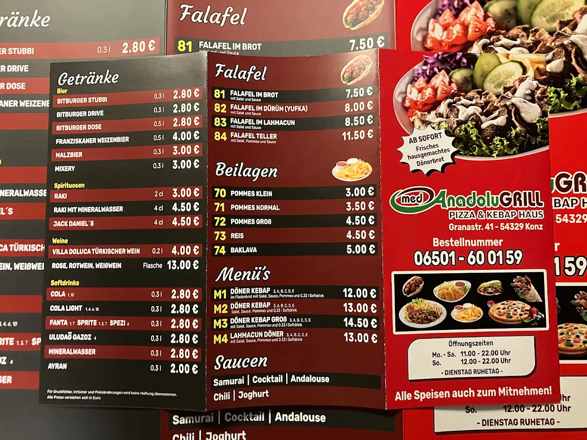 Speisekarte photo 2
