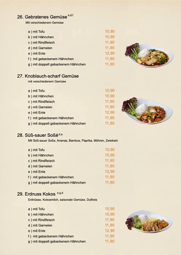Speisekarte photo 3