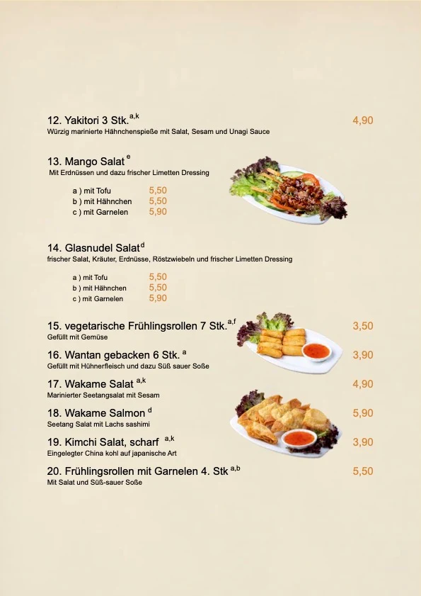 Speisekarte photo 8