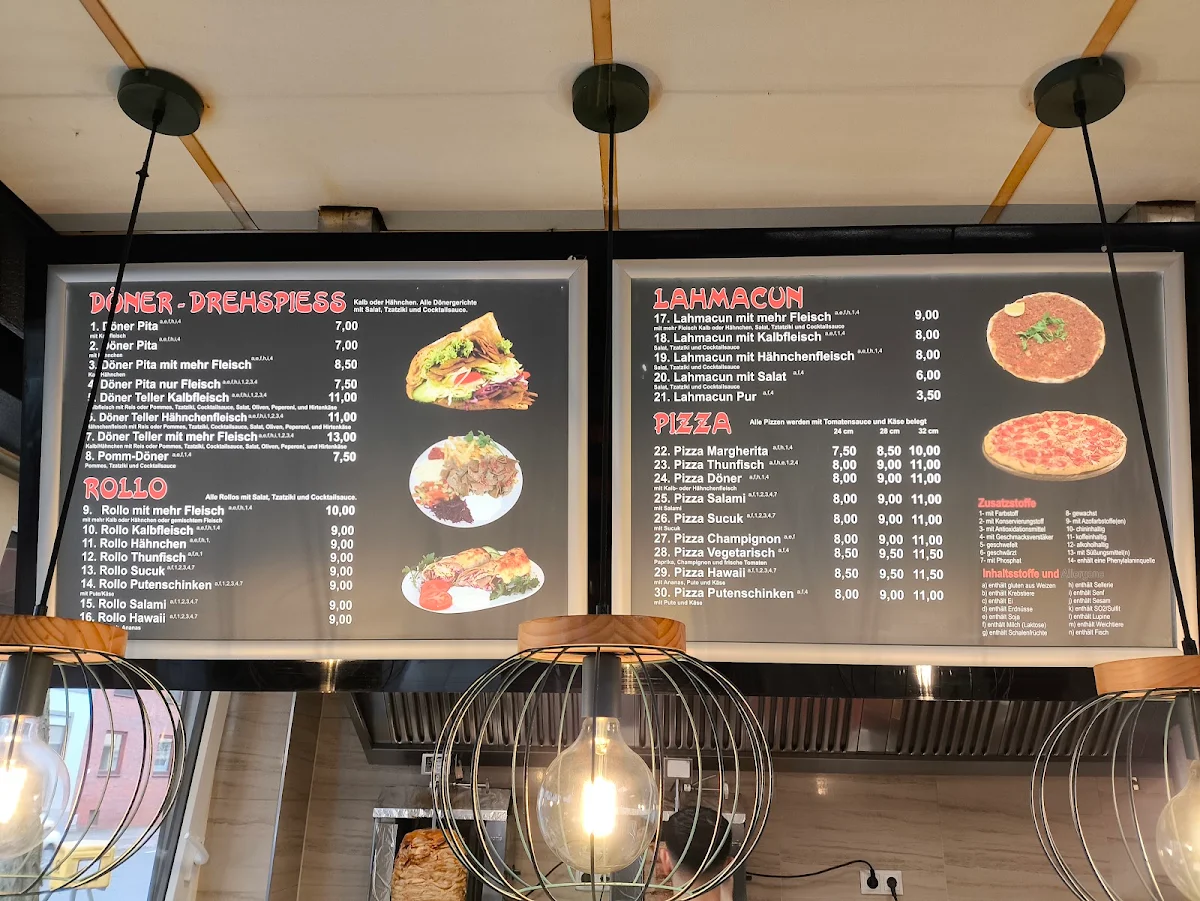 Speisekarte, Döner Lounge Woltmershausen