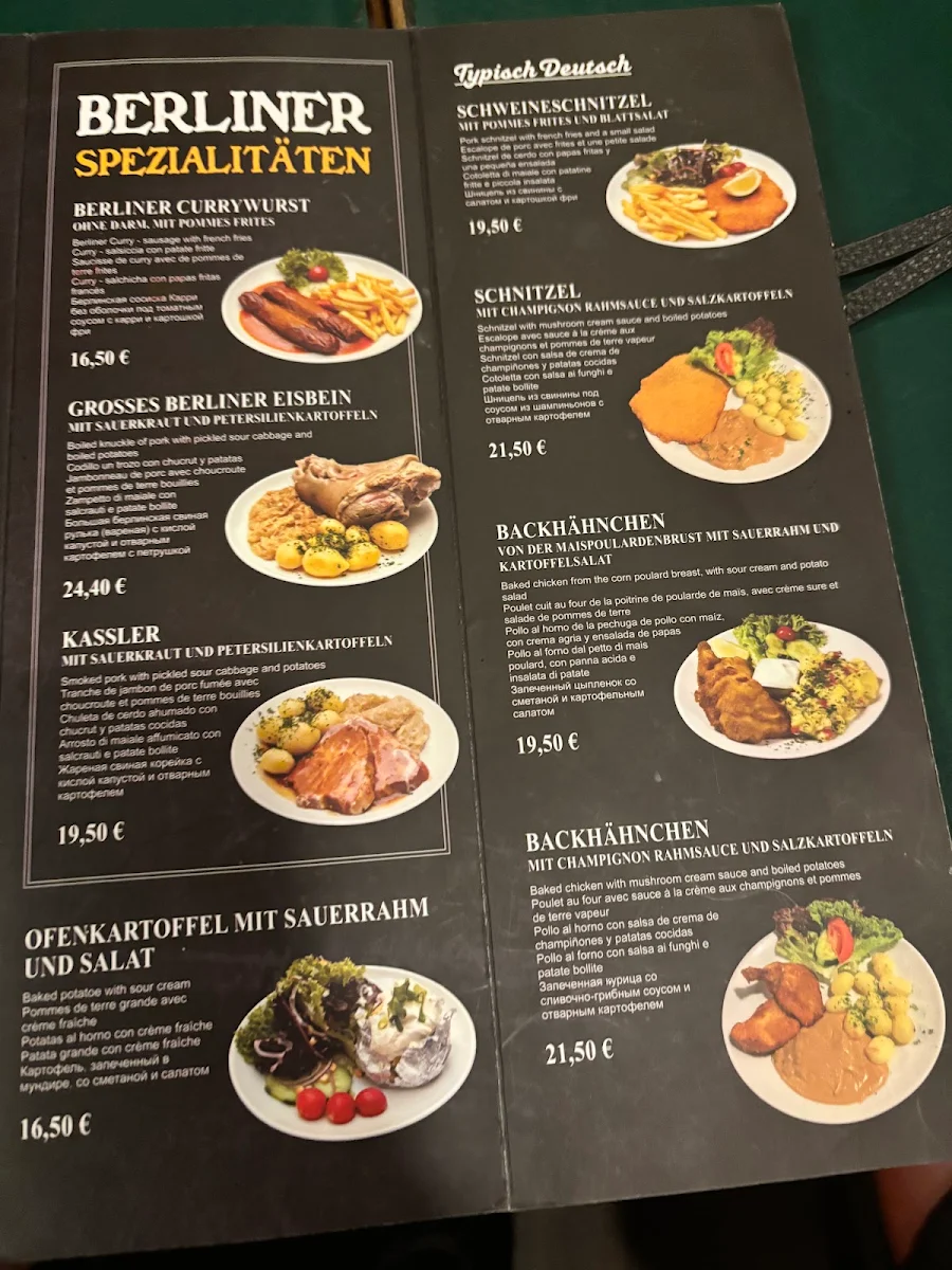 Speisekarte photo 1
