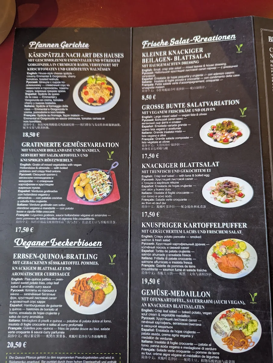 Speisekarte photo 3
