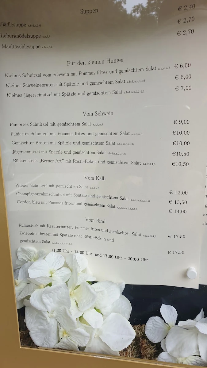Speisekarte photo 3