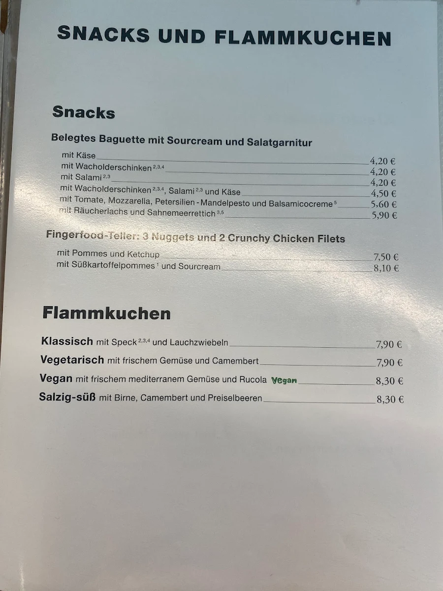 Speisekarte photo 2