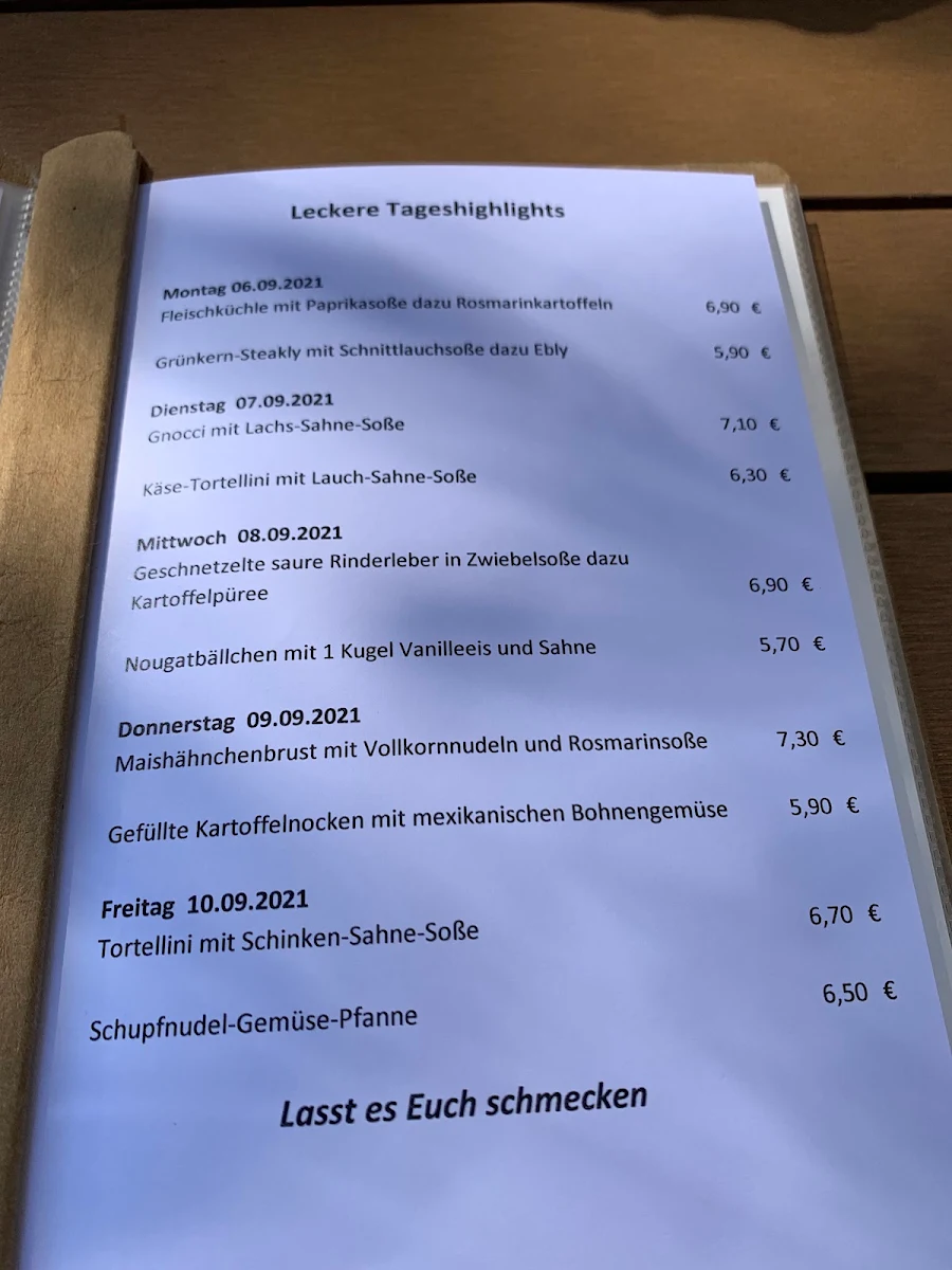 Speisekarte photo 7