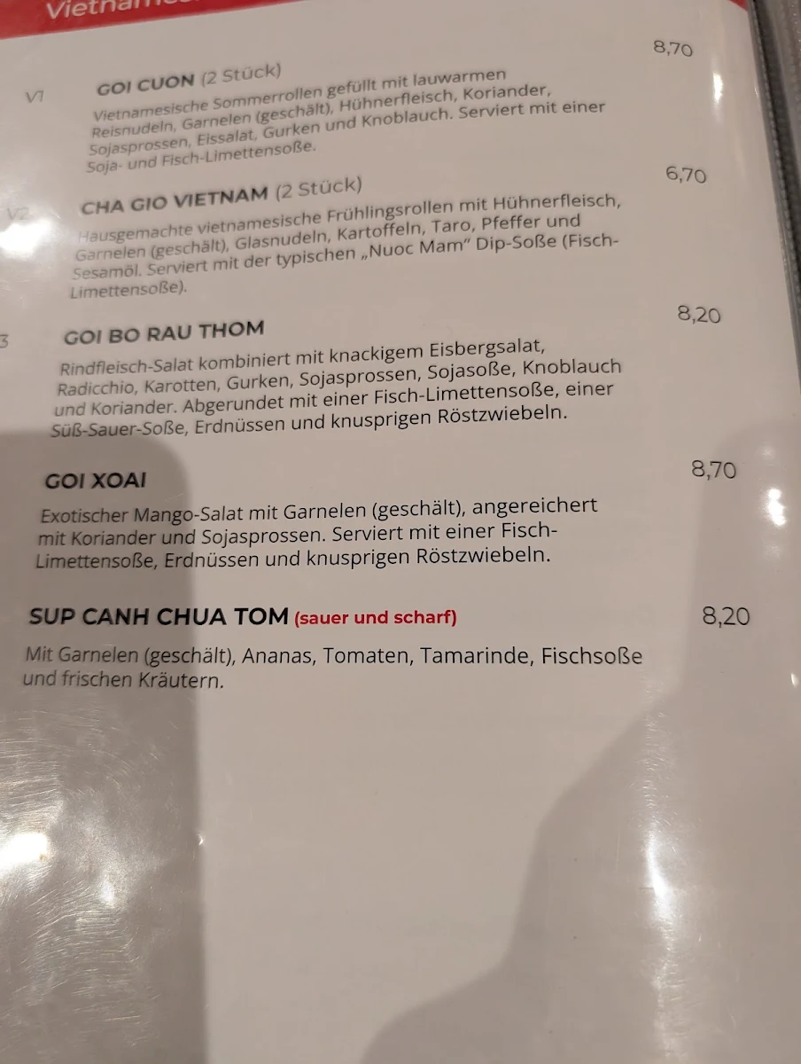 Speisekarte photo 2