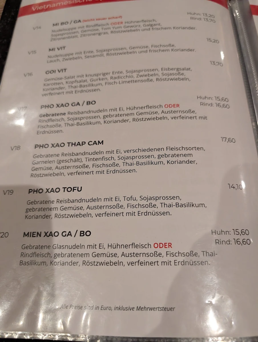 Speisekarte photo 3