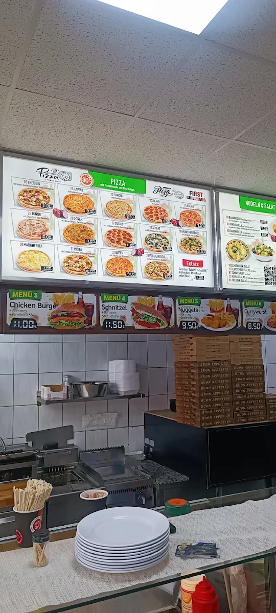 Speisekarte, Grillhaus Döner Trebbin